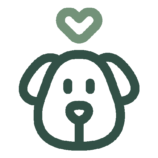 Puppy love icon